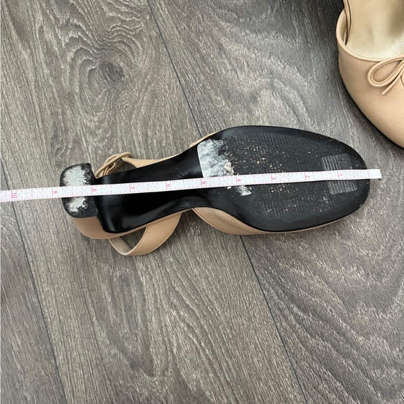 Gianni Versace Vintage Leather Ballet Bow Heels - Picture 12 of 12